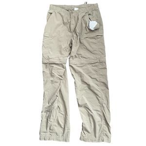Tan Women’s Large The North Face Convertible Pants